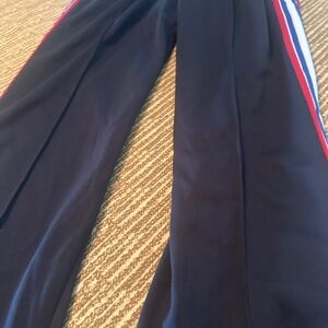MP Studios vintage Navy unisex trackpants  and with Red-White-blue  Stripes NWT